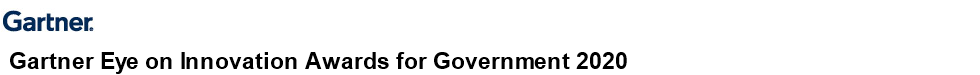 Gartner Eye on Innovation Awards for Government 2020
